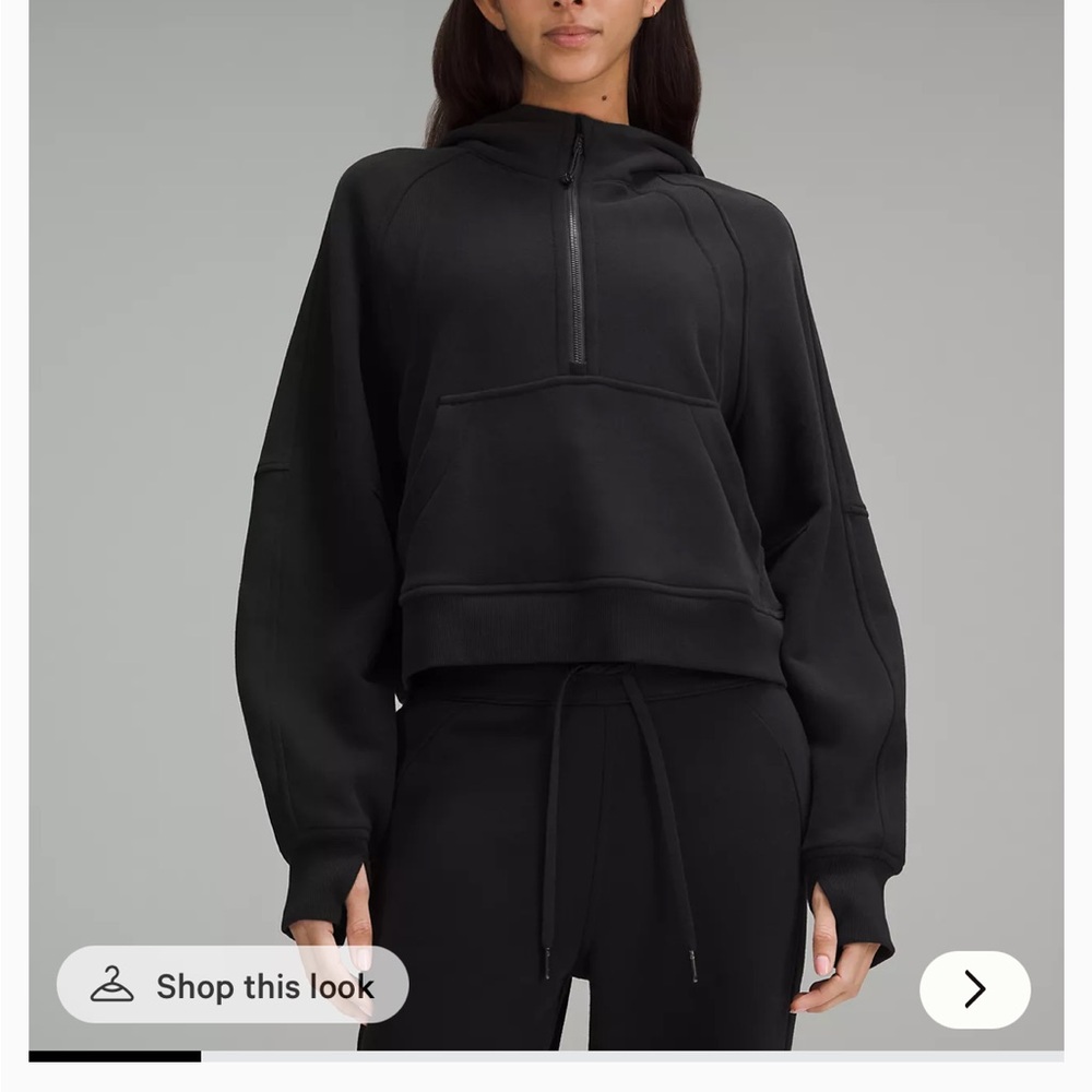 Lululemon Half-Zip Scuba Oversized Hoodie